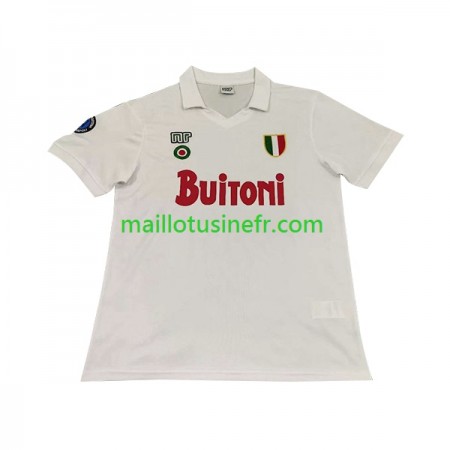 Maillot de Foot SSC Naples 1987 Extérieur Retro 1988